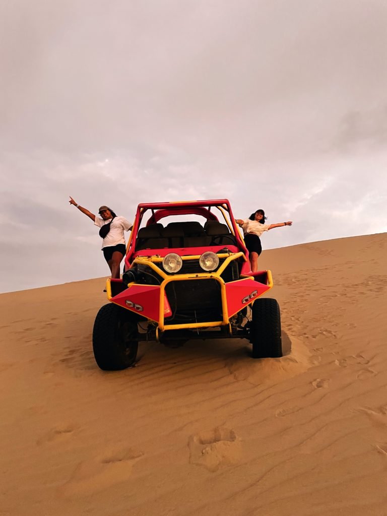 buggy dans le désert