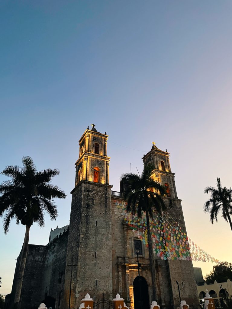 Zocalo, place principale de Valladolid Yucatan