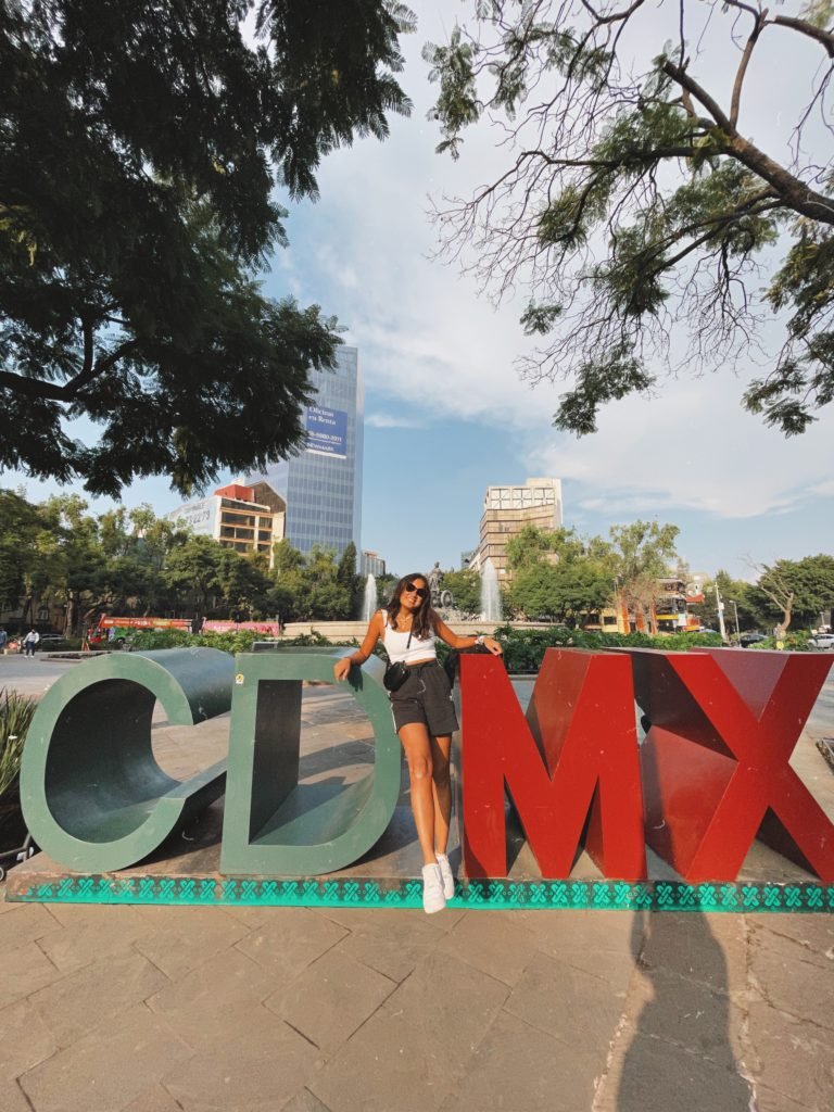 Les letras de CDMC Ciudad De Mexico