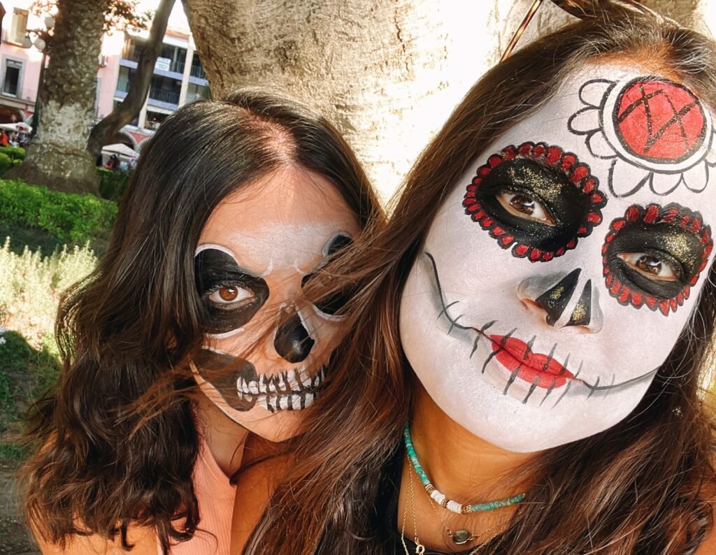 maquillage pour la fete des morts