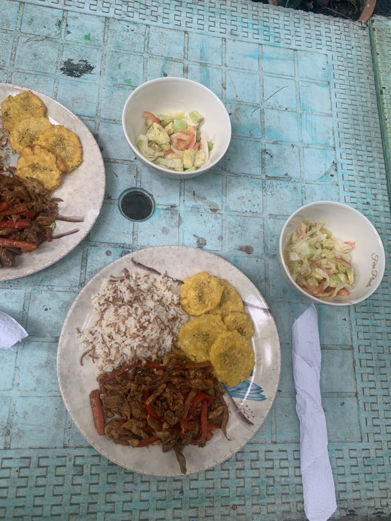 repas typique colombien