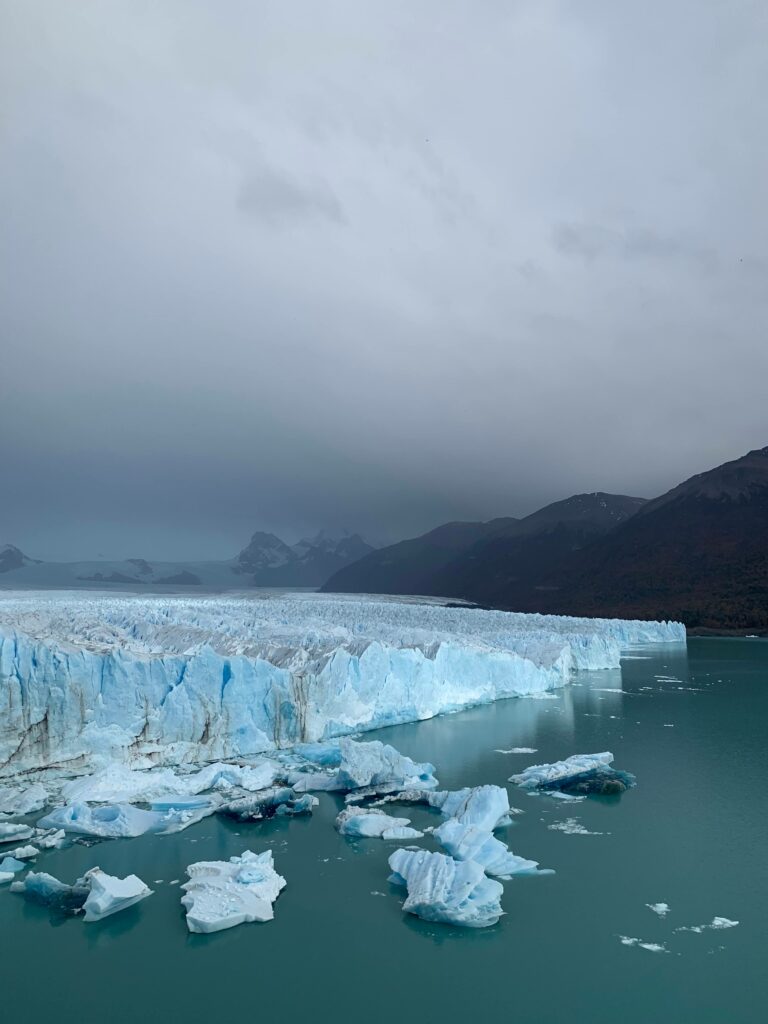 photo du glacier péritonite moreno