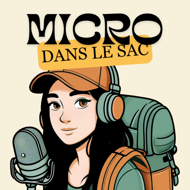 Logo de Micro dans le Sac, le podcast voyage